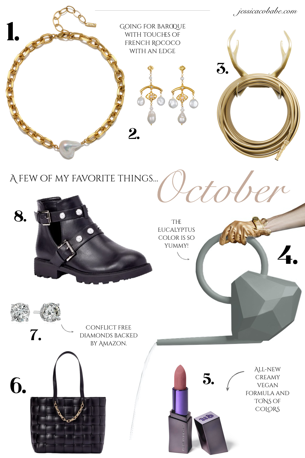 October Favorites Roundup By Fashion Editor and Blogger Jessica Cobabe
