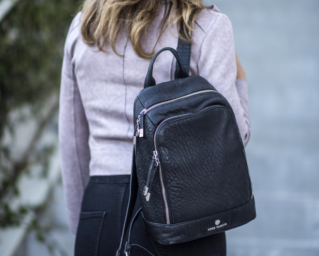 vince-camuto-black-backpack